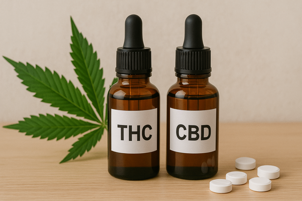A Diferença entre THC e CBD nos Medicamentos